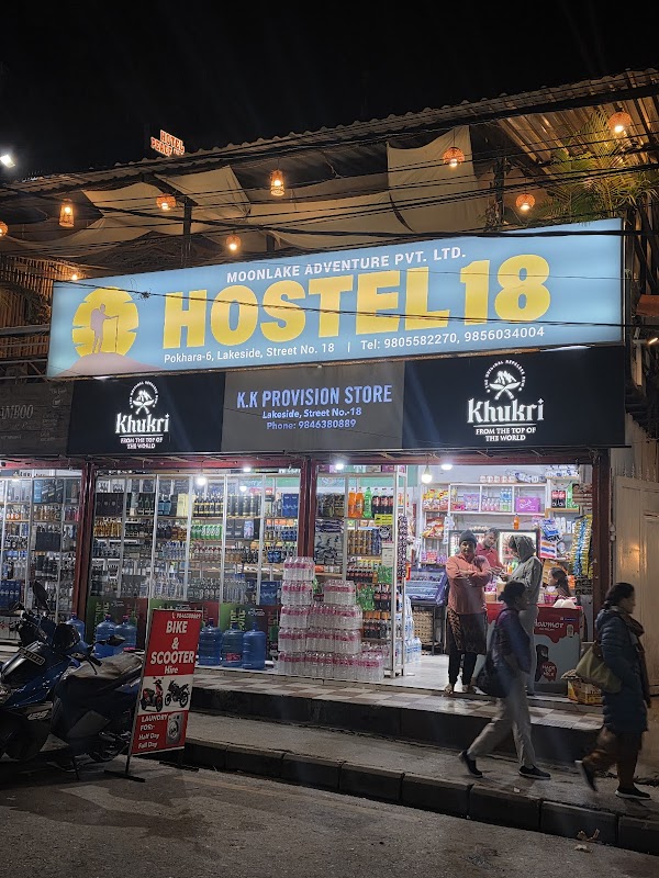 hostel 18, lakeside pokhara